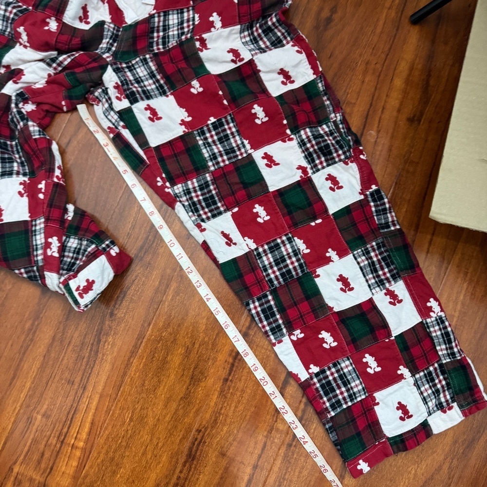 Disneyland Vintage Patch Work Pajama Pants Size XL - Picture 8 of 8